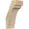 Ekena Millwork 6"W x 8"D x 16"H Merced Rough Sawn Knee Brace, Douglas Fir BRC06X08X16MRC00RDF - alternate 1
